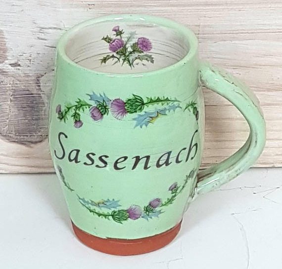Sassenach Mug, green