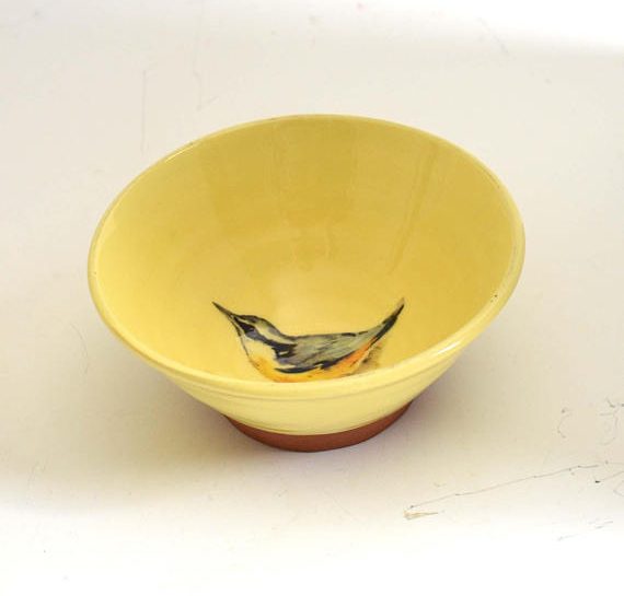 Small Bowl, Nuthatch